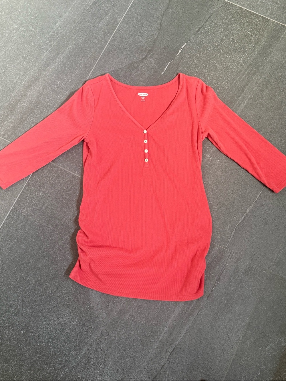 Old Navy V-Neck Henley Top